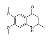 6,7-dimethoxy-2-methyl-2,3-dihydro-1H-quinolin-4-one Structure