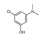 3-氯-5-(二甲基氨基)苯酚结构式