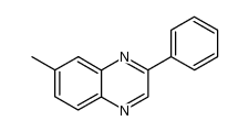 7-methyl-2-phenylquinoxaline结构式