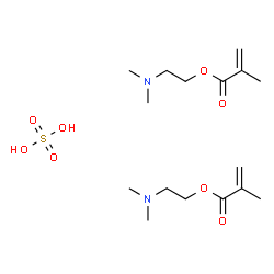 bis[[2-(methacryloyloxy)ethyl]dimethylammonium] sulphate结构式