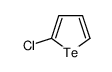 2-Chlorotellurophene Structure