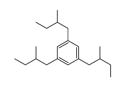 1,3,5-tris(2-methylbutyl)benzene Structure