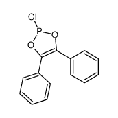 2-chloro-4,5-diphenyl-1,3,2-dioxaphosphole Structure