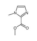1-甲基-1H-咪唑-2-羧酸甲酯结构式