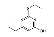 2-ethylsulfanyl-6-propyl-1H-pyrimidin-4-one Structure