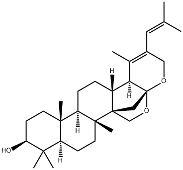 (18α)-17α,27-Epoxy-20-(2-methyl-1-propenyl)-D,28,30-trinor-22-oxaurs-19-en-3β-ol picture