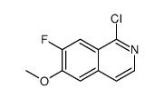 1-Chloro-7-fluoro-6-methoxyisoquinoline picture