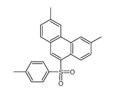 3,6-dimethyl-9-(4-methylphenyl)sulfonylphenanthrene Structure