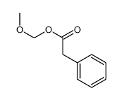 methoxymethyl 2-phenylacetate结构式