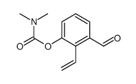 (2-ethenyl-3-formylphenyl) N,N-dimethylcarbamate Structure