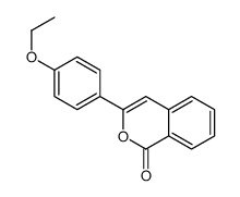 3-(4-ethoxyphenyl)isochromen-1-one结构式