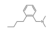 2-butyl-N,N-dimethylbenzylamine Structure