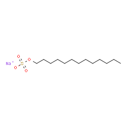 Sulfuric acid, mono-C8-18-alkyl esters, sodium salts Structure