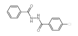 N-benzoyl-4-chloro-benzohydrazide Structure