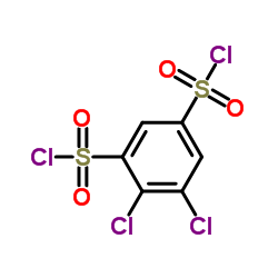 4,5-Dichloro-1,3-benzenedisulfonyl dichloride structure