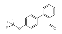4'-TRIFLUOROMETHOXYBIPHENYL-2-CARBALDEHYDE Structure
