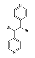 1,2-dibromo-1,2-bis(4-pyridyl)ethane Structure