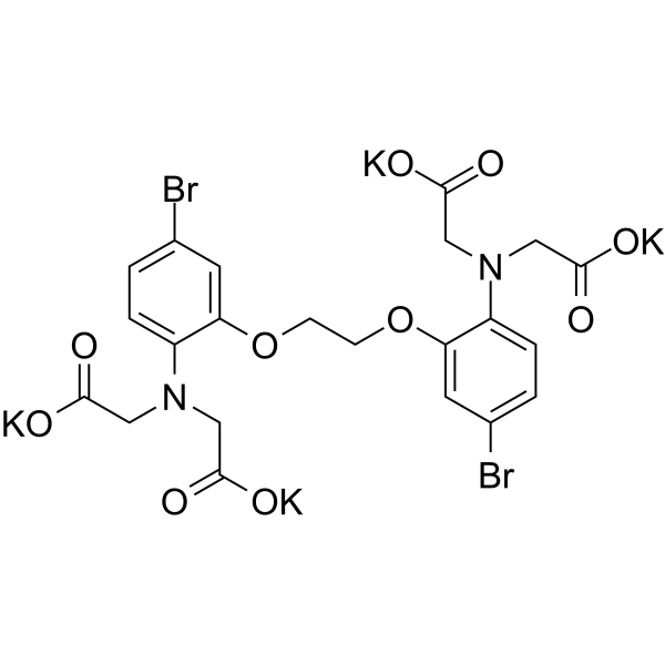 5,5-二溴-BAPTA结构式
