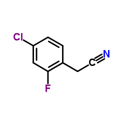 4-Chloro-2-fluorobenzyl cyanide Structure