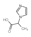 2-(1H-咪唑-1-基)丙酸结构式