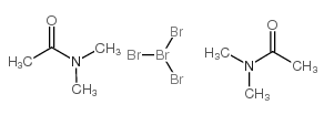 双(N,N-二甲基乙酰胺)二溴代溴酸氢盐结构式