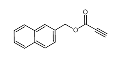 Propiolic acid beta-naphthyl methyl ester结构式