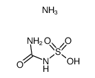 carbamoyl-amidosulfuric acid ; ammonium salt Structure