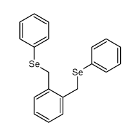 1,2-bis(phenylselanylmethyl)benzene结构式