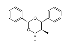 c-4,t-5-Dimethyl-r-2,c-6-diphenyl-1,3-dioxan Structure