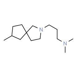 2-Azaspiro[4.4]nonane-2-propanamine,N,N,7-trimethyl-(9CI)结构式