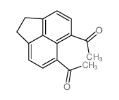 Ethanone, 1,1'-(1,2-dihydro-5,6-acenaphthylenediyl)bis-结构式