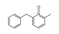 2-benzyl-6-methylpyridine N-oxide Structure
