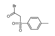 2-(4-methylphenyl)sulfonylacetyl bromide Structure