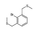 2-bromo-1,3-bis(methylsulfanylmethyl)benzene Structure