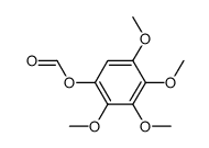 2,3,4,5-tetramethoxyphenylformate Structure