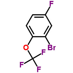 2-Bromo-4-fluoro-1-(trifluoromethoxy)benzene structure