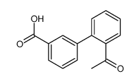 2’-乙酰基联苯-3-羧酸结构式