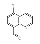 5-溴喹啉-8-甲醛结构式