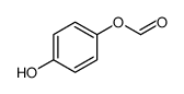 1,4-Benzenediol, 1-formate结构式