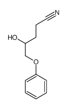 4-hydroxy-5-phenoxypentanenitrile结构式