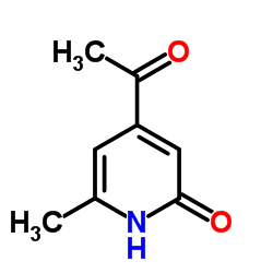 1-(2-羟基-6-甲基吡啶-4-基)乙酮结构式