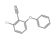 2-chloro-6-phenoxybenzonitrile Structure