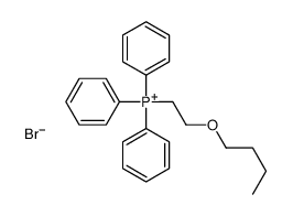 2-butoxyethyl(triphenyl)phosphanium,bromide Structure