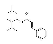 (5-methyl-2-propan-2-ylcyclohexyl) 3-phenylprop-2-enoate结构式