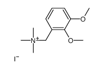 (2,3-dimethoxyphenyl)methyl-trimethylazanium,iodide结构式