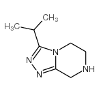 3-异丙基5,6,7,8-四氢[1,2,4] 三唑[4,3-A] 吡嗪结构式