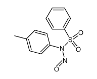 N-nitroso-p-methyl-benzenesulfonanilide结构式