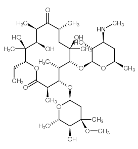 N-Demethyl Erythromycin A Structure