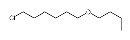 1-butoxy-6-chlorohexane Structure