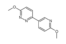 3-甲氧基-6-(6-甲氧基-3-吡啶基)哒嗪结构式